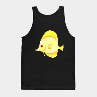 Yellow Tang Tank Top